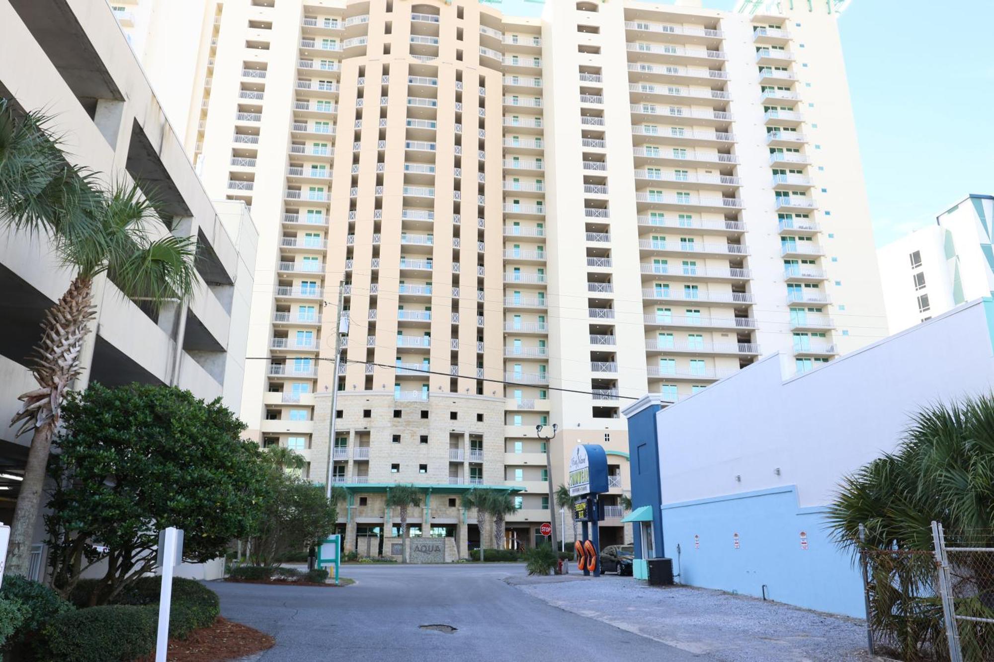 Aqua 1504 Beachfront Condo With Free Beach Chairs Panama City Beach Esterno foto