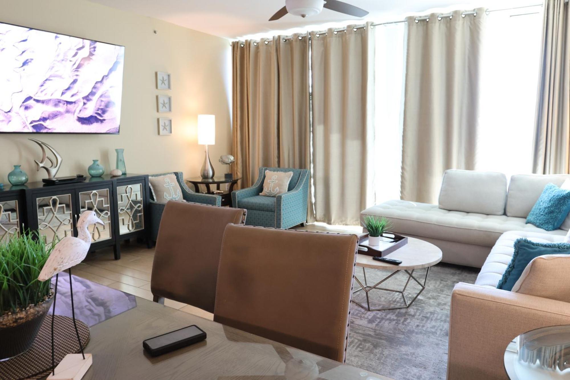 Aqua 1504 Beachfront Condo With Free Beach Chairs Panama City Beach Esterno foto