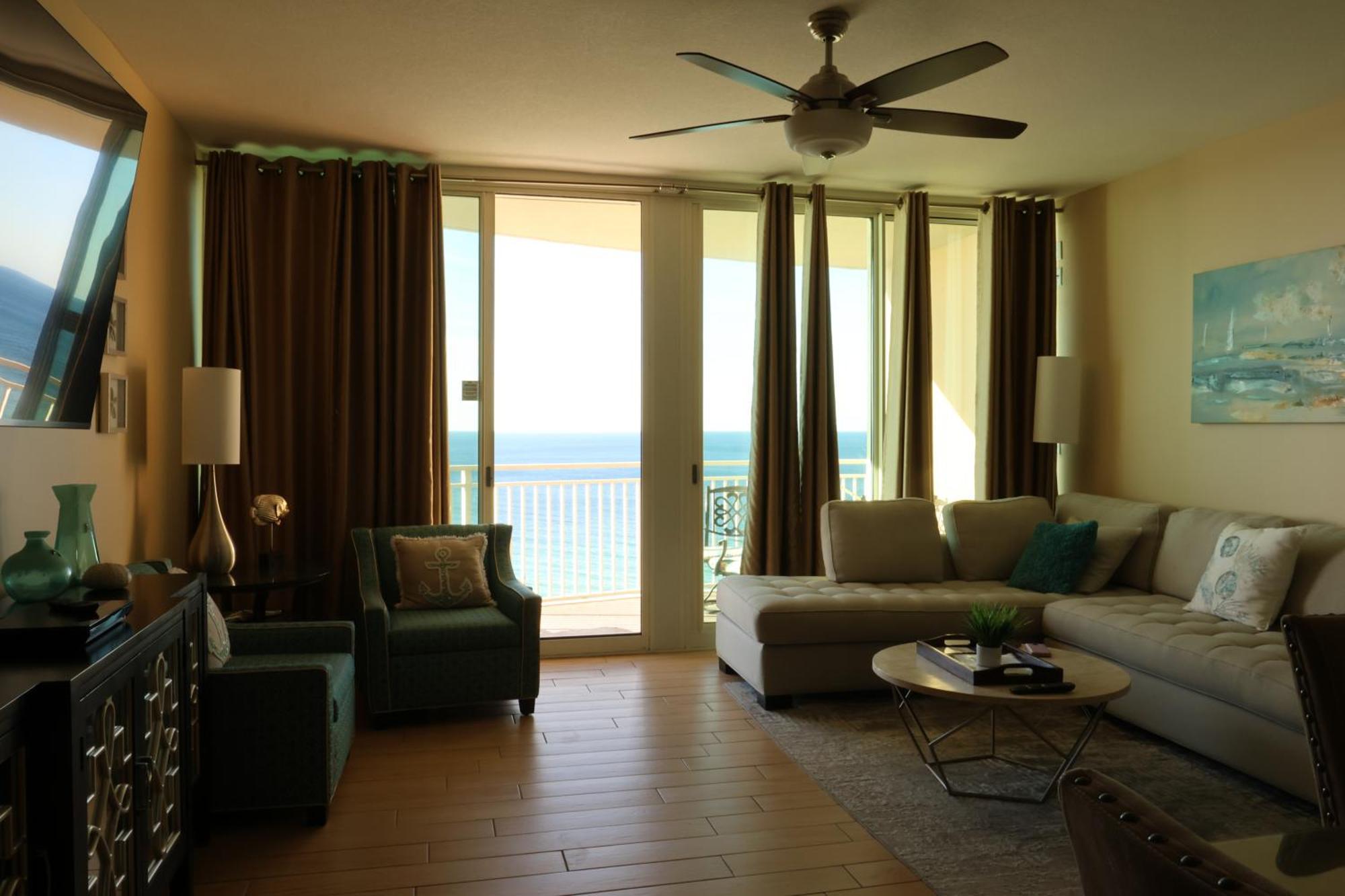 Aqua 1504 Beachfront Condo With Free Beach Chairs Panama City Beach Esterno foto
