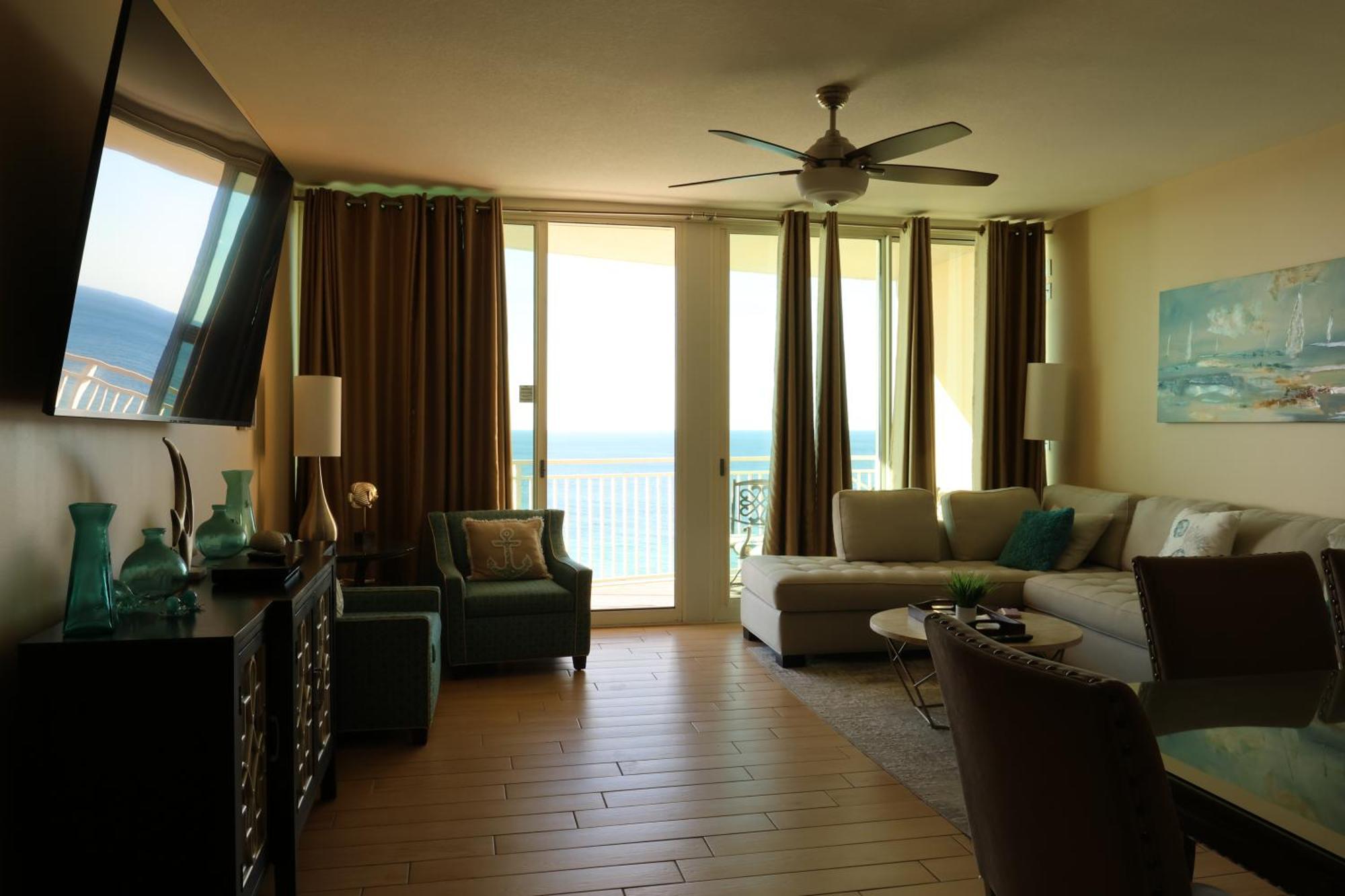 Aqua 1504 Beachfront Condo With Free Beach Chairs Panama City Beach Esterno foto