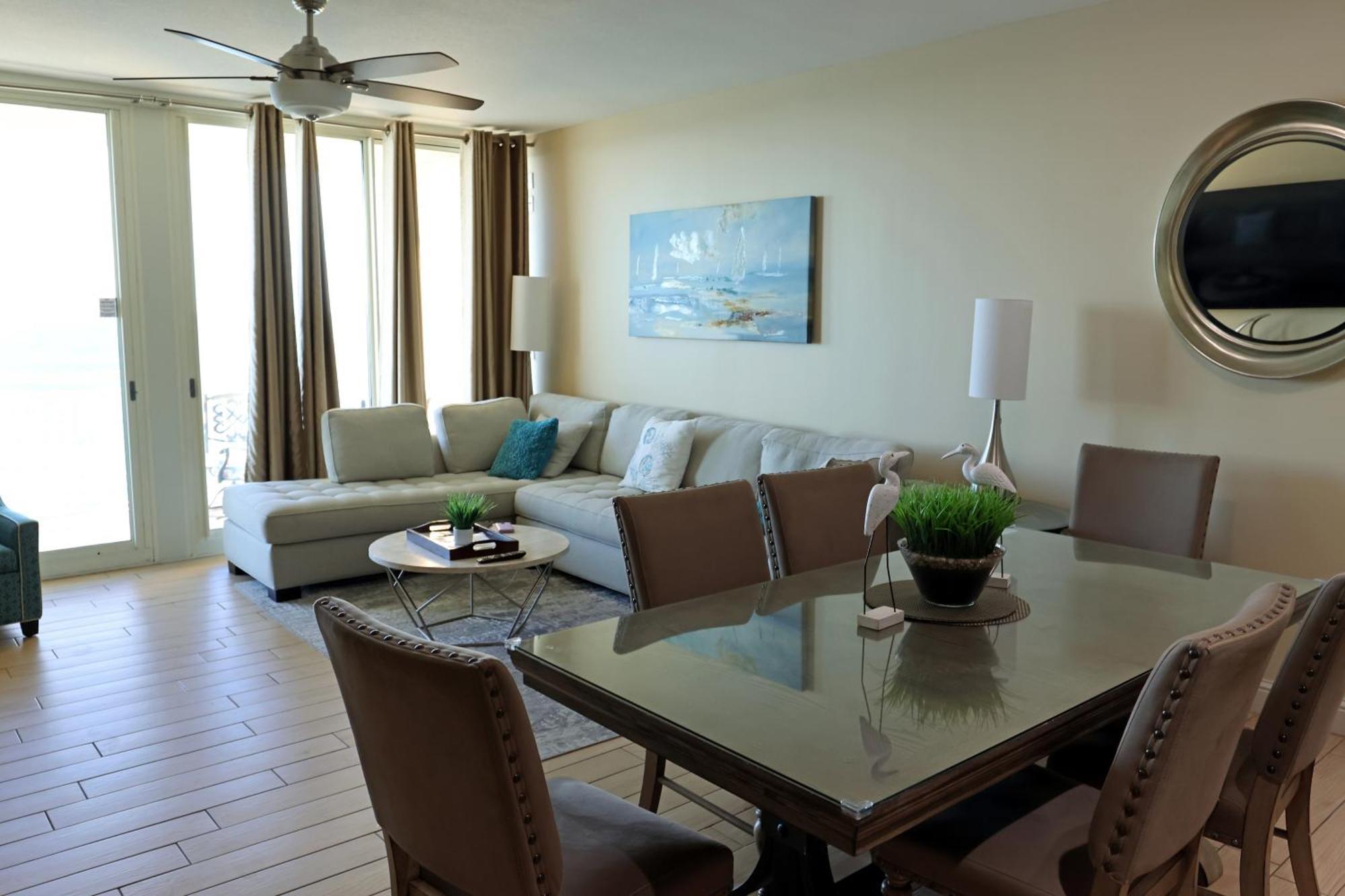 Aqua 1504 Beachfront Condo With Free Beach Chairs Panama City Beach Esterno foto